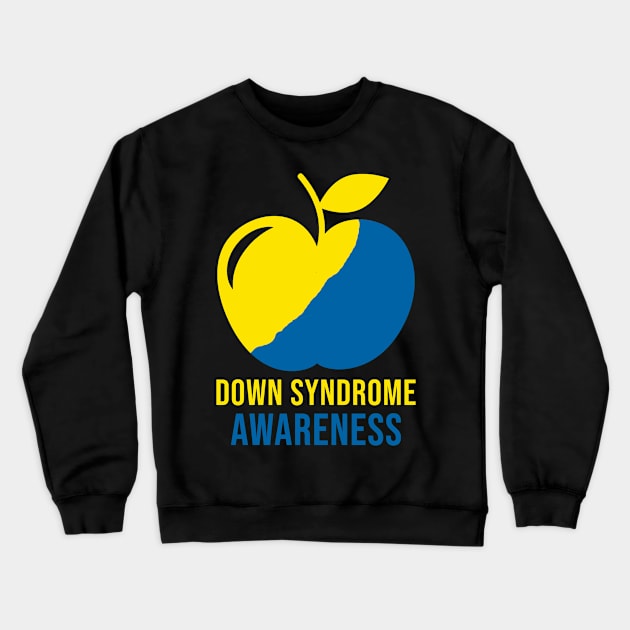 Down Syndrome Teacher March 21 Crewneck Sweatshirt by nadinecarolin71415